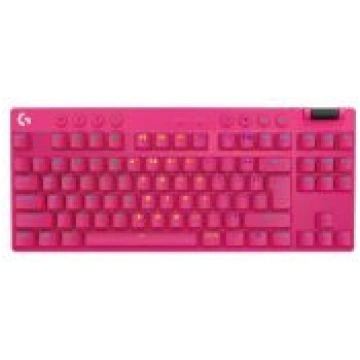 LOGITECH KEYBOARD WRL PRO X TKL/ PINK 920-012159 L
