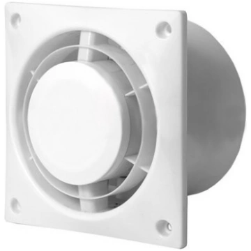 Sadzīves ventilators A6 Europlast D125 balts