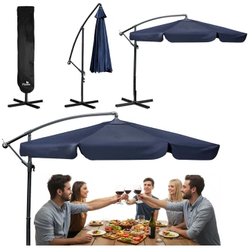 Plonos 488002 dārza saulessargs 350 cm ar pārvalku