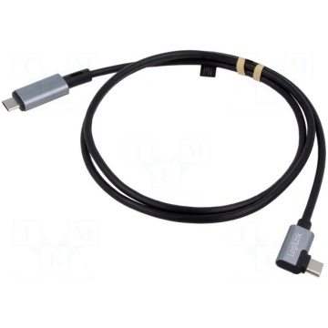 Cable | USB 2.0 | USB C plug,USB C angled plug | 1