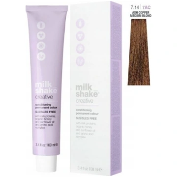 Milk Shake Creative Permanent Hair Dye 7.147AC Des