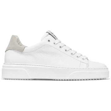 NEVADA BASIC IN WHITE LEATHER BRAND SILVER'S