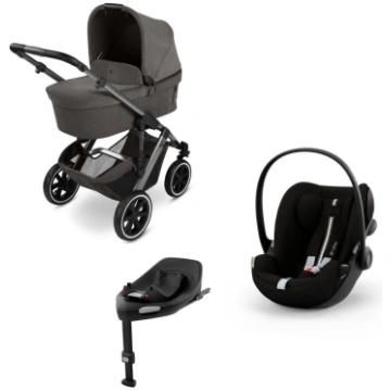 (Jauni) ABC Design Salsa 5 Air Set Almond + Cybex 