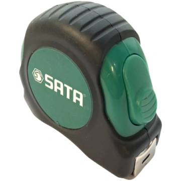 Rubber grip measuring tape with stop