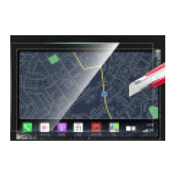GrizzGlass Car Radio Keramikas plēve Displeja aizs