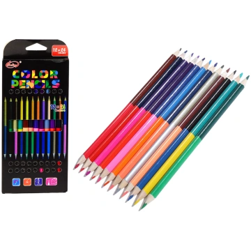 Set of Double-sided Colored Pencil Crayons 12/24 p