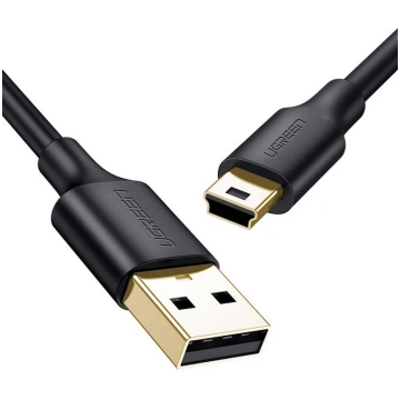Ugreen USB - mini USB cable 480 Mbps 2 m black (US