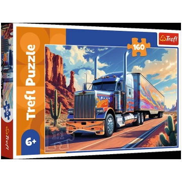 TREFL TREFL Puzzle Kravas automašīna uz ceļa, 160