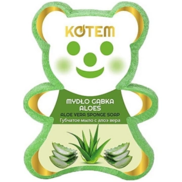 KOTEM – ziepes ar sūkli bērniem "Aloe Vera"