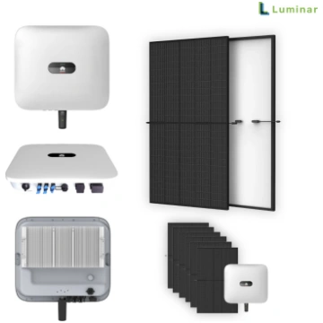 10 kW komplekts (Huawei invertors + AIKO ABC Full 