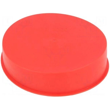 Plugs | Body: red | Out.diam: 102mm | H: 22.8mm | 