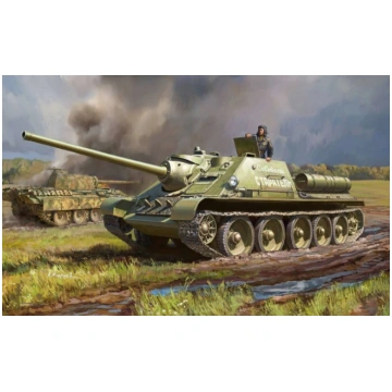 Soviet Tank Destroyer SU-85 Zvezda