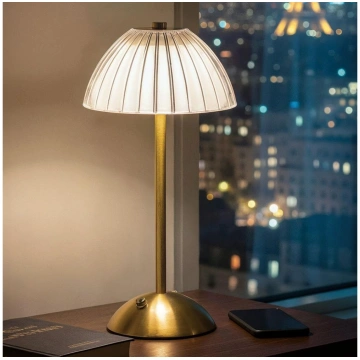 LED uzlādējamā galda lampa PARIS ar regulējamu spi