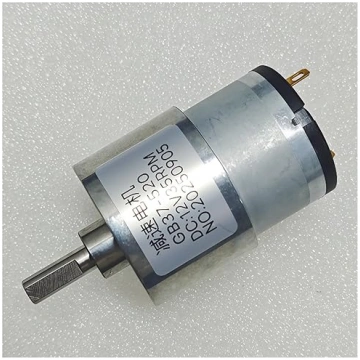 JGB37-520 12 V, 24 V līdzstrāvas reduktormotors ar