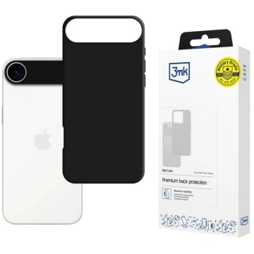 3mk Matt Case for Apple iPhone 17 Air - melns / N/