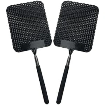 2 Pack Heavy Duty Plastmasas Fly Swatter Heavy Dut