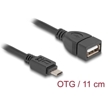 Delock USB 2.0 OTG Cable Type Micro-B male to Type
