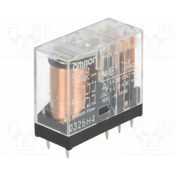 Relay: electromagnetic; DPDT; Ucoil: 110VDC; Icont