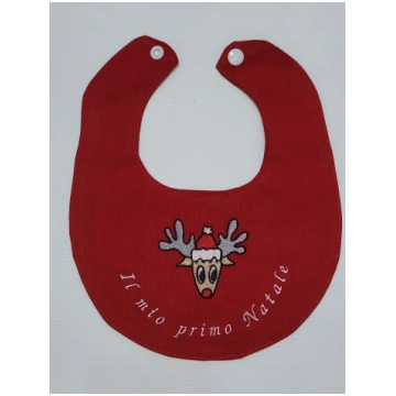 Bavetta Artisan Bib with customizable embroidery, 