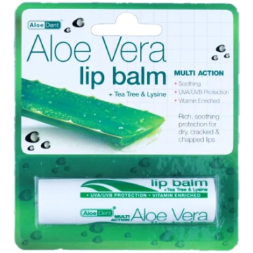 ALOE VERA lūpu balzams, 4 g