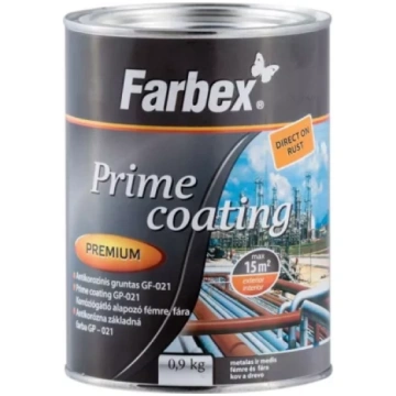 Farbex antikorozijas grunts 0.9kg pelēka