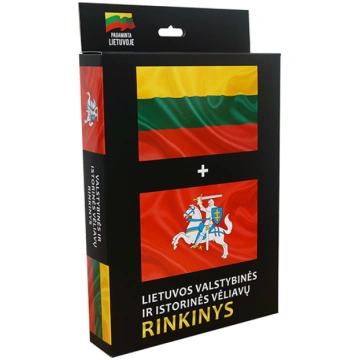 Valsts karogs VLT_RINK_T, 170 cm x 100 cm