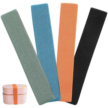 Cabilock Bento Box Bands 4 Pack Lunch Box neilona
