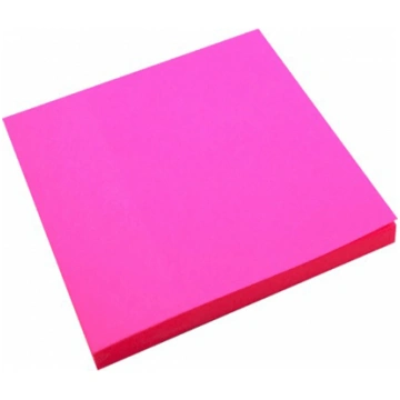 Sticky notes Forpus, Neon, 75x75mm, Pink (1x80) FO