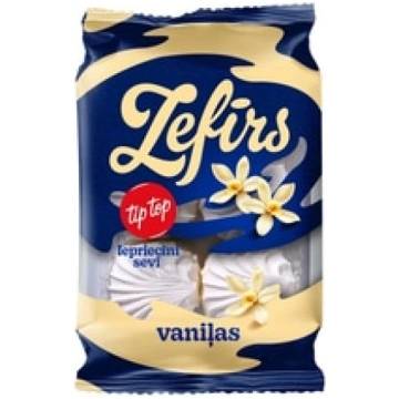 Zefīrs, vaniļas, Tip Top, 260g