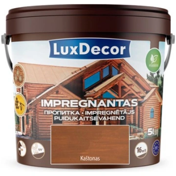 Impregnants ar vasku LUXDECOR Kastanis 5L