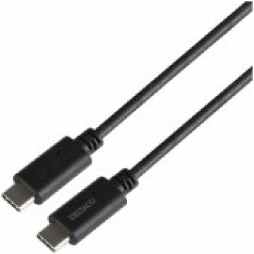 Deltaco USB-C to USB-C USB3.2 Gen1 2m Black USBC-1