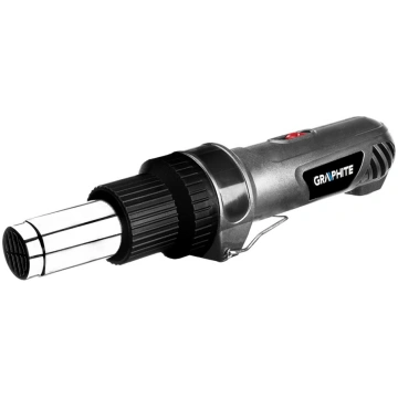 Graphite 2000 W siltuma lielgabals, temperatūras d