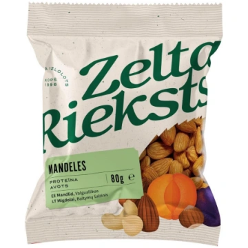 Mandeles 80g ZELTA RIEKSTS