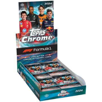 2024 Topps Chrome Formula 1 Kartītes Iepakojums