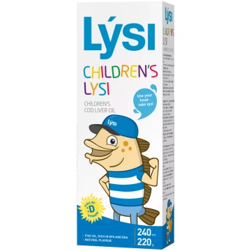 LYSI Childrens mencu aknu eļļa, 240 ml