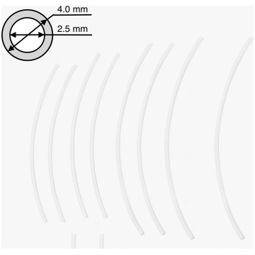 Bambu PTFE caurule D2.5/4mm