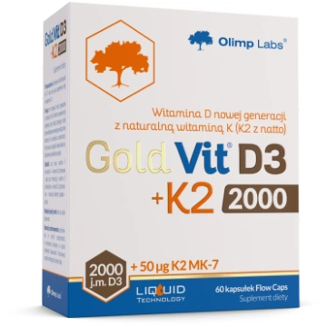 Olimp Labs Gold-Vit® D3 2000IU+K2 natto N60
