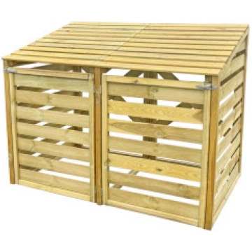 Konteineru nojume, 156 cm x 92 cm x 122 cm, 480 l,