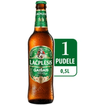 Alus LĀČPLĒSIS gaišais 5% 0,5L D
