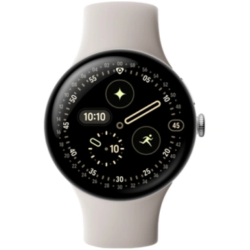 Google Pixel Watch 4 LTE 45mm Silver / Porcelain, 