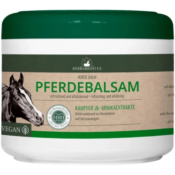 Zirgu atsvaidzinošs balzams ķermenim Herbamedicus,