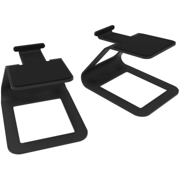 Kanto i owe SE2 Elevated Desktop Speaker Stands Bl