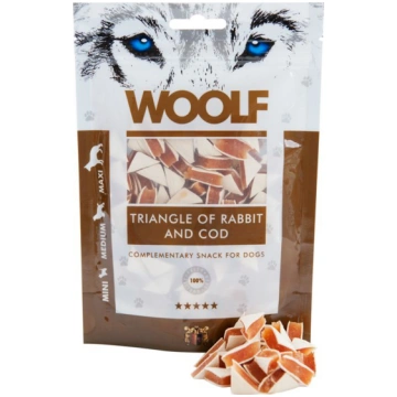 Brit WOOLF 100g RABBIT TRIANGLE COD VAT006649 (859