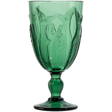 Vīna glāze GIO MARE H16.3cm, zaļa 89444