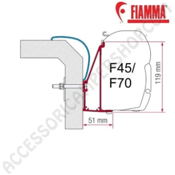 ADAPTER RAPIDO SERIE 6 - 400 OPTIONAL PER TENDALIN