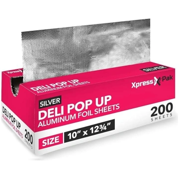 200 iepriekš sagrieztas Deli alumīnija folijas lok