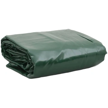 Brezenta pārklājs, zaļš, 1,5x6 m, 650 g/m²