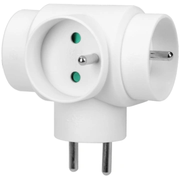 Power splitter with 3 round Ornobaltic
