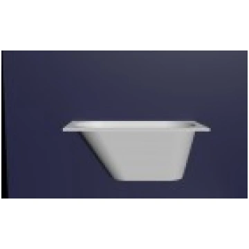 COMPACTINO BTR 204 Vanna 147x71.5 cm, balta Polyce
