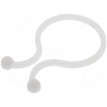 Cable clips | 25.4mm | polyamide | natural ESSENTR